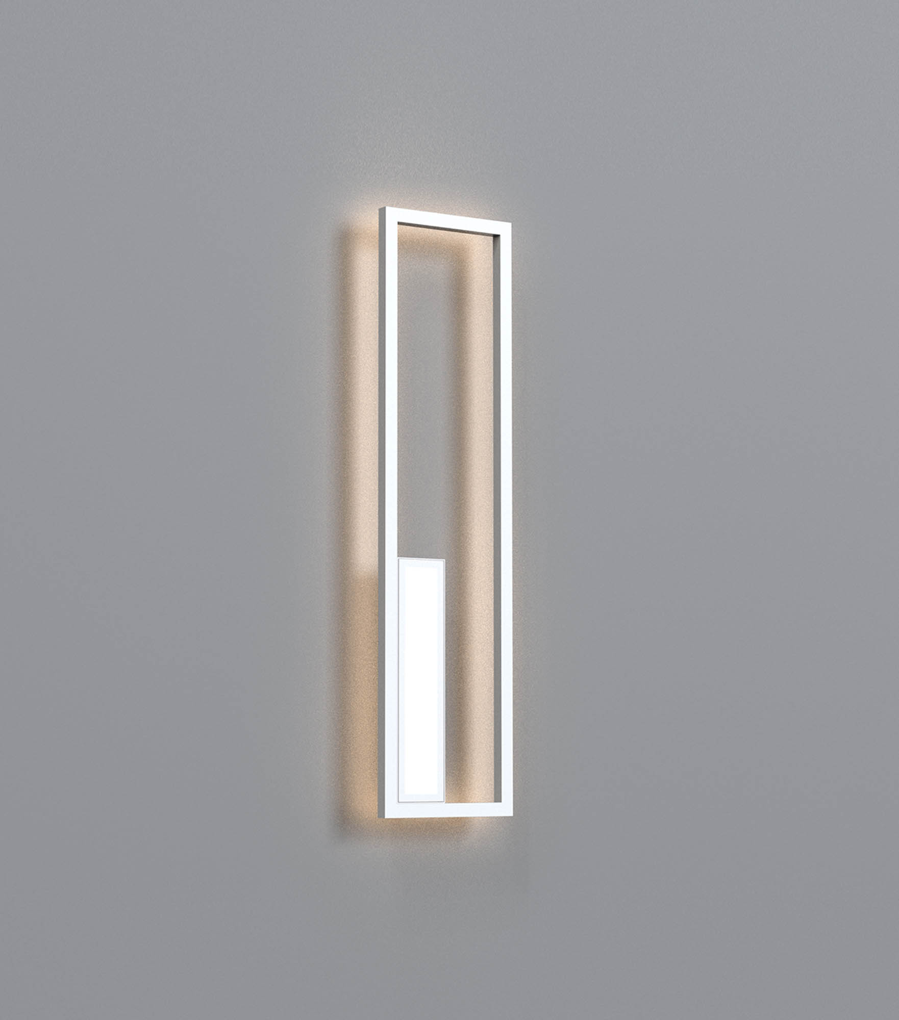 Boutique White Wall Lights Mantra Flush Wall Lights